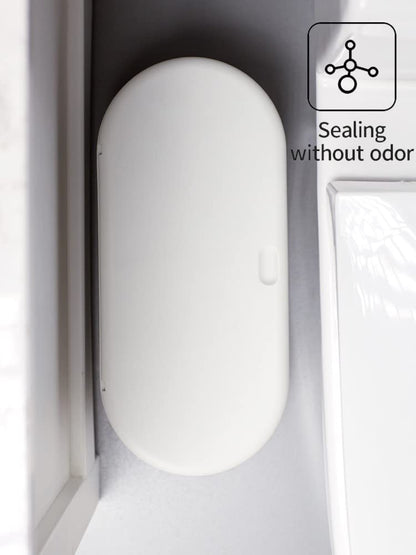 Simple Two - tone Flip - top Trash Can - A New Choice for Home Storage