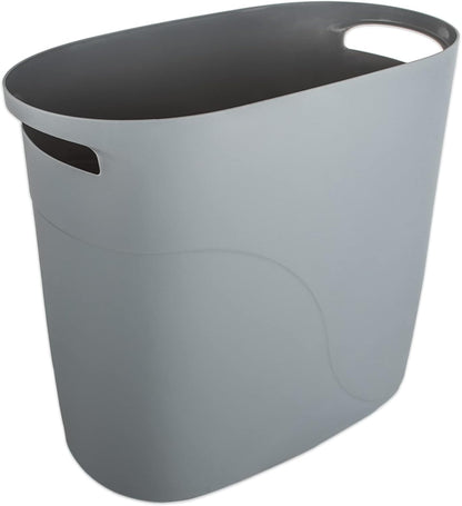 Simple and Modern Gray Trash Can - A Practical Choice for Home Storage