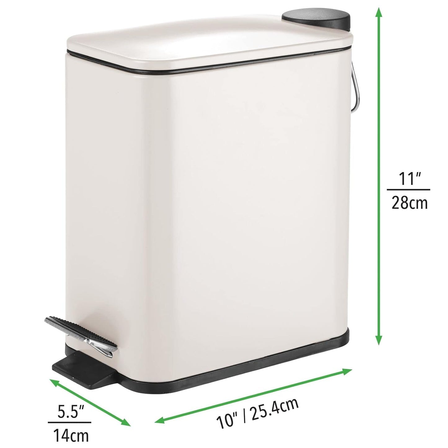 Simple and Stylish Pedal - operated Trash Can - A Convenient Home Storage Helper