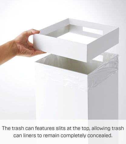 Simple and Modern Square Trash Can - An Elegant Choice for Space Storage