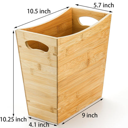 Natural Style: Bamboo Trash Can, a New Paragon of Eco - friendly Storage